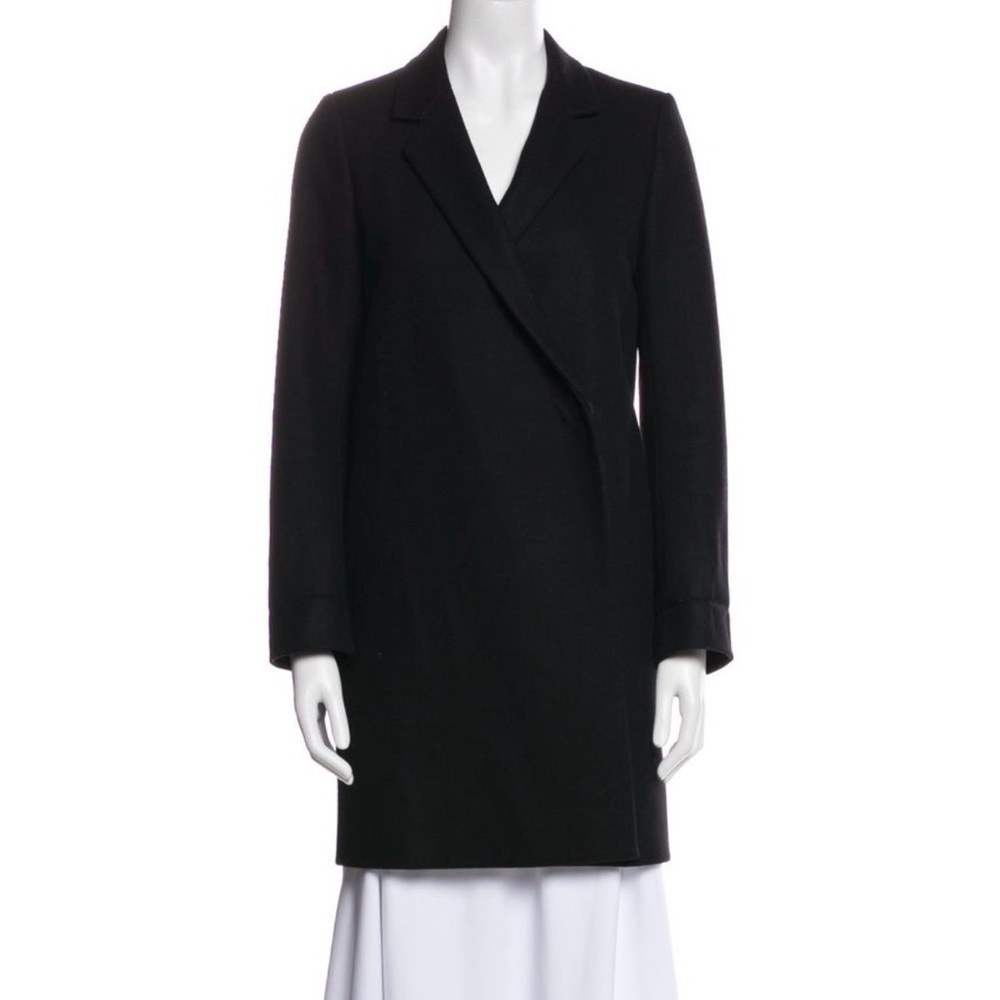 COS black wool coat -  size XS